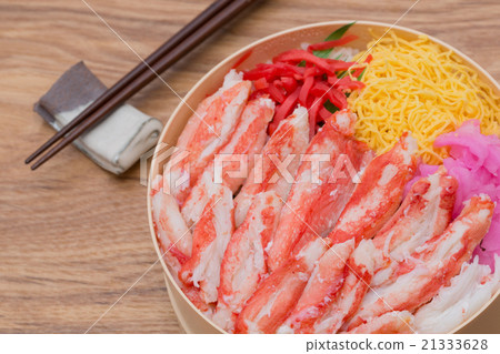Seaweed box lunch for snow crab 21333628