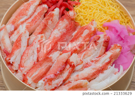 Seaweed box lunch for snow crab 21333629
