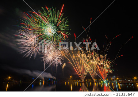 Fireworks display to celebrate. 21333647