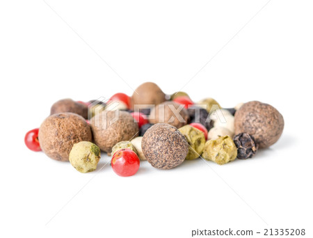 different peppers is isolated on white background different peppers is isolated on white background 21335208