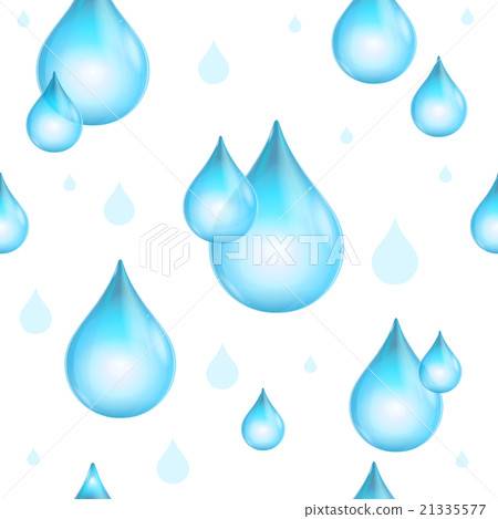 Rain Drop Seamless Pattern Background. Vector 21335577