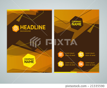Abstract Brochure Flyer Design Template. Vector Abstract Brochure Flyer Design Template. Vector 21335590