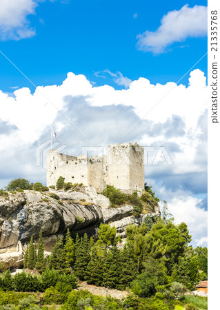 ruins of castle in Vaison-la-Romaine, Provence 21335768