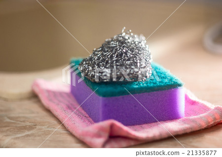 Three different sponge for washing 21335877