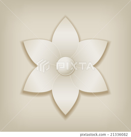Abstract Paper Flower. Vector illustration 21336082