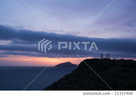 Temple at Cape Sounion, Greece 21337400