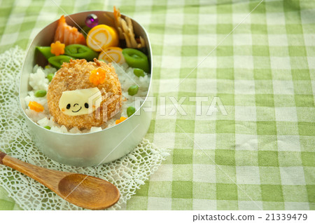 裝飾過的午餐盒 便當 日式便當 21339479
