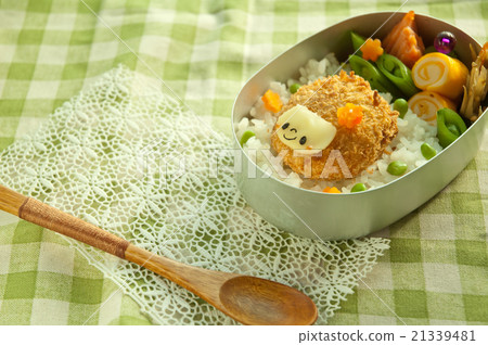 裝飾過的午餐盒 便當 日式便當 21339481