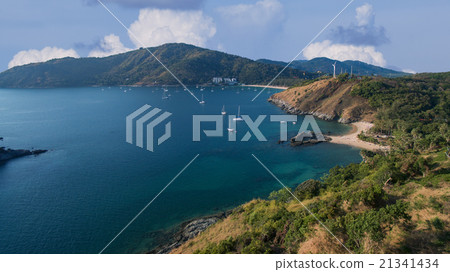 beautiful scenic of yanui beach phuket thailand beautiful scenic of yanui beach phuket thailand 21341434