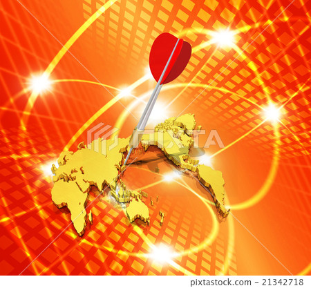 將飛鏢箭頭應用於日本列島 將飛鏢箭頭應用於日本列島 21342718