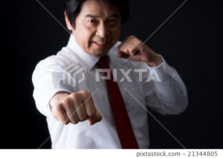 Middle businessman 21344805