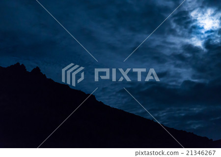 月亮升起到Tomurashi山。八月 21346267