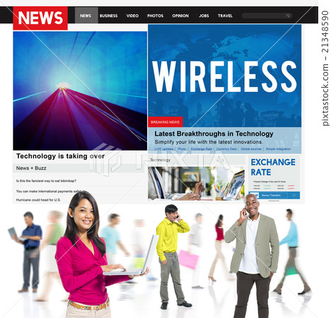 Wireless Connection Communication Modem Spot Concept Wireless Connection Communication Modem Spot Concept 21348590