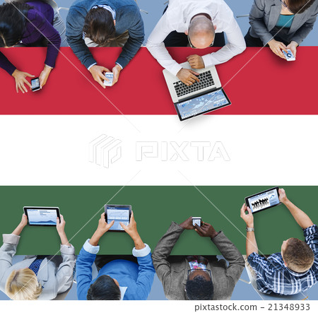 Hungary National Flag Government Freedom LIberty Concept 21348933