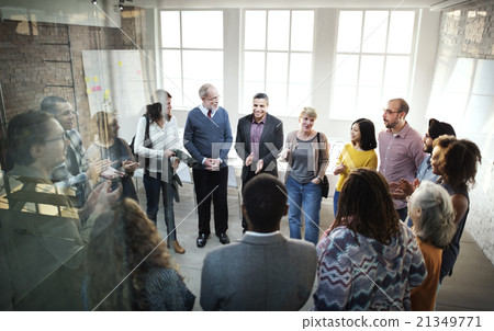 Corporate Communication Business Sharing Support Concept 21349771