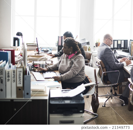 Business Team Working Office Worker Concept Business Team Working Office Worker Concept 21349773