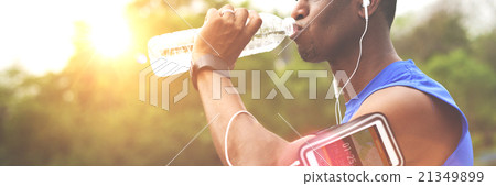 Exercise Athlete Playlist Gadget Smartphone Sporty Concept Exercise Athlete Playlist Gadget Smartphone Sporty Concept 21349899