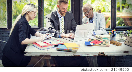 Manager Secretary Collaboration Meeting Discussion Concept Manager Secretary Collaboration Meeting Discussion Concept 21349900