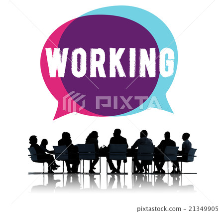 Working Work Worker Teamwork Business Connection Concept Working Work Worker Teamwork Business Connection Concept 21349905