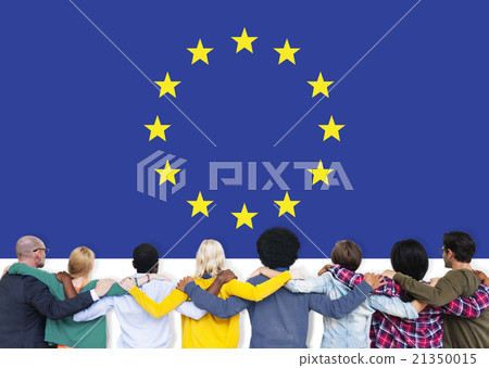 European Union Country Flag Nationality Culture Liberty Concept European Union Country Flag Nationality Culture Liberty Concept 21350015