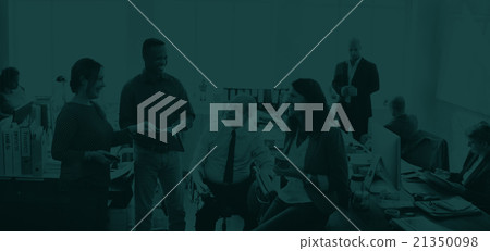 Business People Meeting Discussion Working Office Concept 21350098