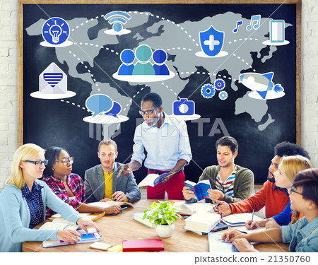 Social Network Sharing Global Communications Connection Concept Social Network Sharing Global Communications Connection Concept 21350760