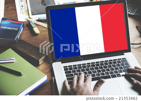 France Country Flag Nationality Culture Liberty Concept 21351662