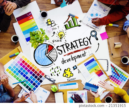 Strategy Development Goal Marketing Vision Planning Business Con 21351915