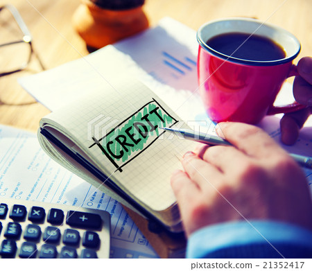 Credit Accounting Banking Financial Business Concept 21352417