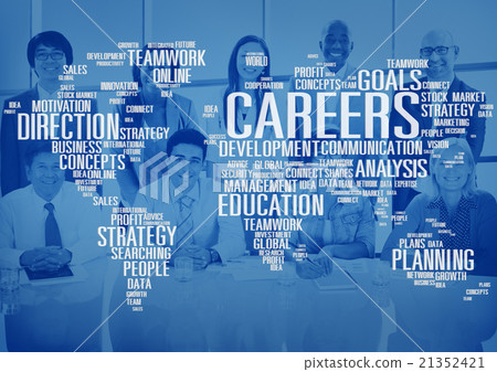 Careers Analysis Cooperation Data Development Concept Careers Analysis Cooperation Data Development Concept 21352421