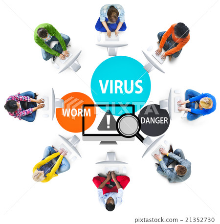 Virus Internet Security Phishing Spam Concept Virus Internet Security Phishing Spam Concept 21352730