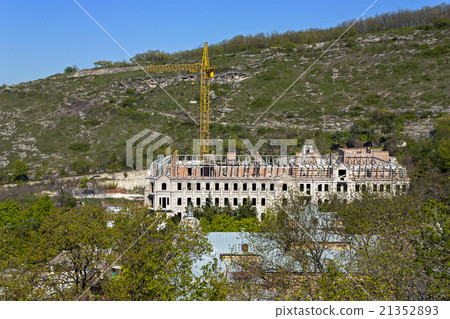 Construction sanatorium in Pyatigorsk. 21352893