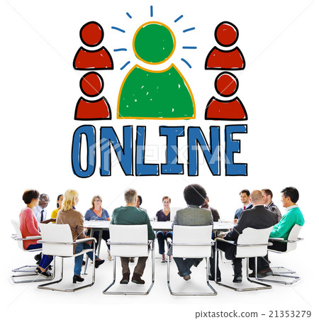Online Connection Networking Internet Communication Concept 21353279