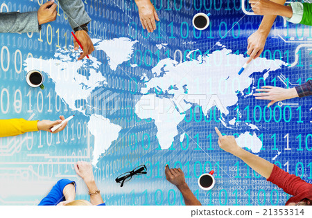 Worldwide Global Unity Social Gathering Community Concept 21353314