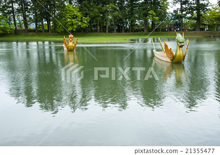 Hiraizumi Hikoshidera Jodo-type garden 21355477