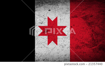 Flag of Udmurtia with old texture. Vector Flag of Udmurtia with old texture. Vector 21357440