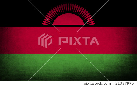 Flag of Malawi with old texture. Vector Flag of Malawi with old texture. Vector 21357970