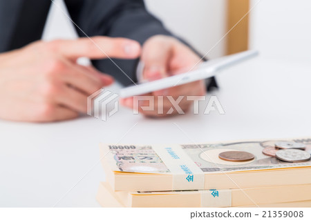 Male Businessman Business Image Investment Quick Investment Rich Money Occupied Side Business Finance Image 21359008