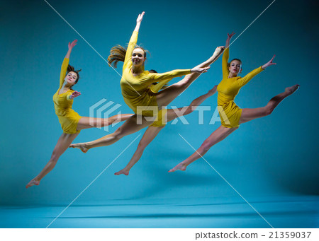 The modern ballet dancers The modern ballet dancers 21359037