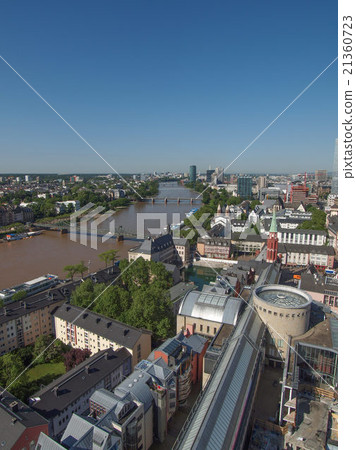 Aerial view of Frankfurt Aerial view of Frankfurt 21360723