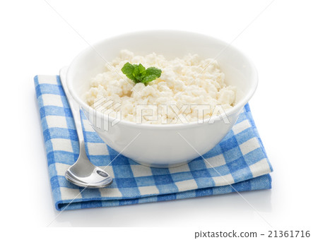 Fresh curd cheese 21361716