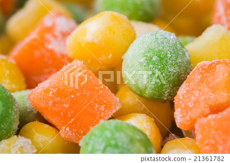 Frozen vegetables and legumes 21361782