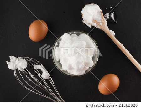 Whipped egg whites for cream Whipped egg whites for cream 21362020