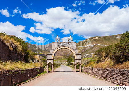 Chivay city, Peru 21362509
