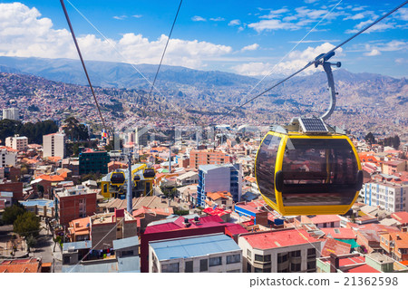 Cable car, LaPaz Cable car, LaPaz 21362598