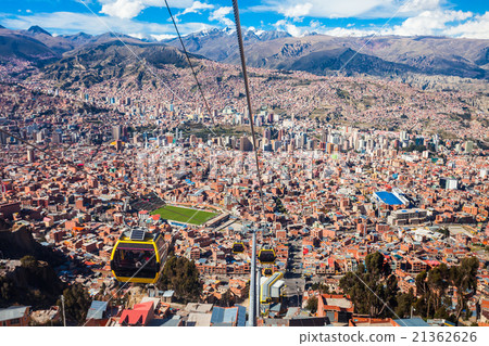 Cable car, LaPaz Cable car, LaPaz 21362626