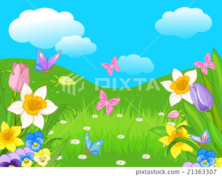Easter Landscape 21363307