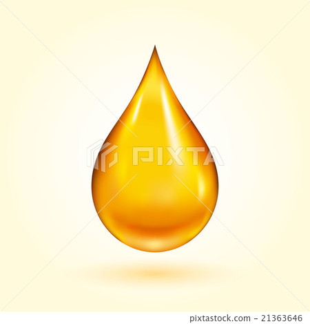 Golden Oil Drop 21363646
