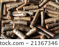Processed wooden stick 21367346