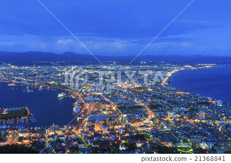 Night view of Hakodate 21368841